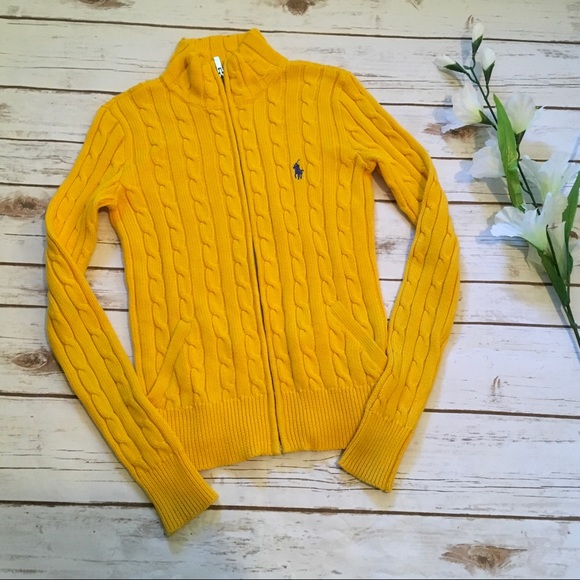 Ralph Lauren Sweaters - [Ralph Lauren Sport] Long Sleeve Full Zip Sweater